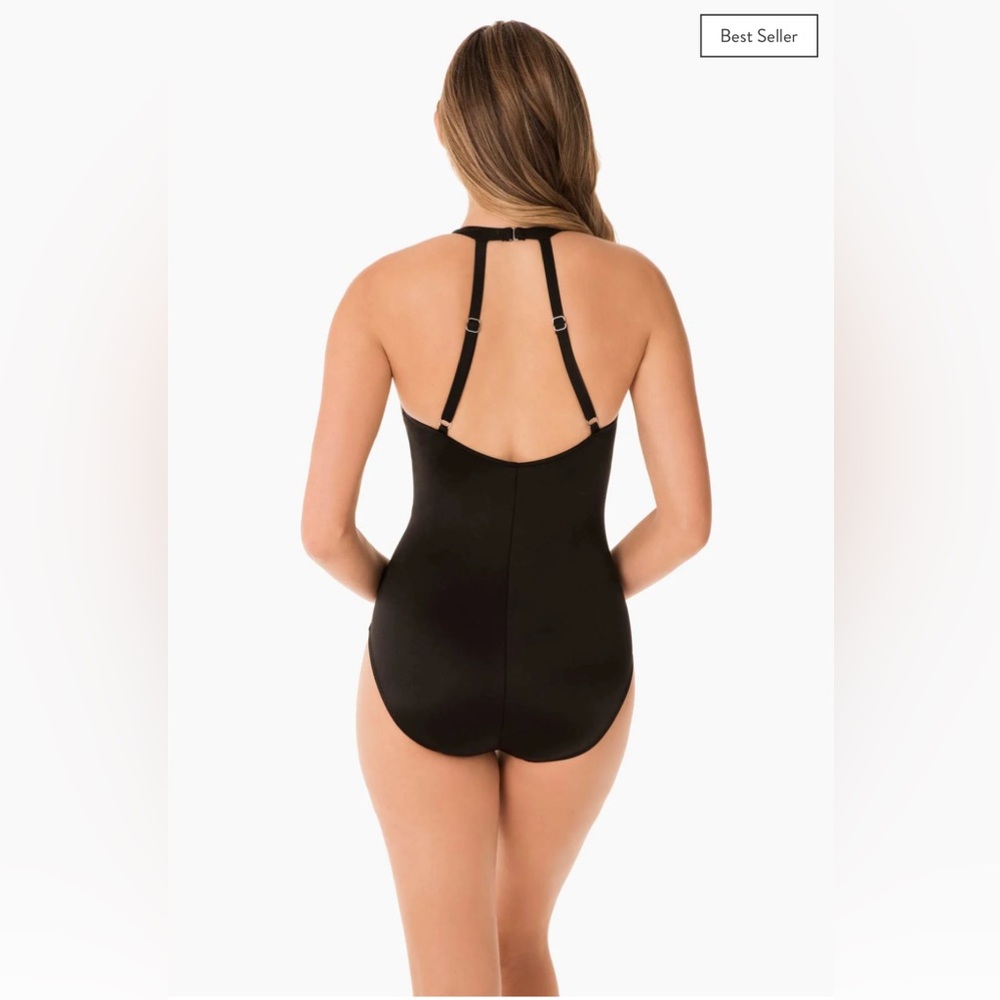 Miraclesuit Rock Solid Wrapsody One Piece Swimsui… - image 3
